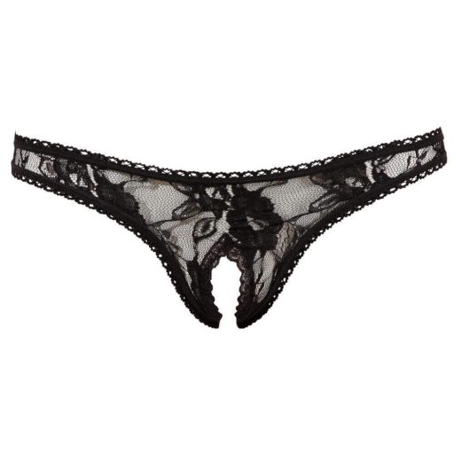 Cottelli - Szextanga csipkéből fekete