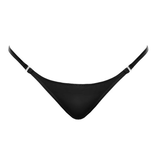Noir - fényes hatású tanga fekete