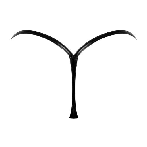 Noir - fényes hatású tanga fekete
