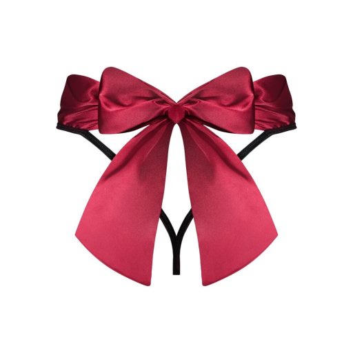 Obsessive Tienesy - masnis tanga fekete-piros