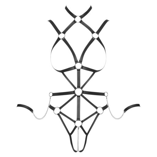 Bad Kitty - testhám body (fekete)