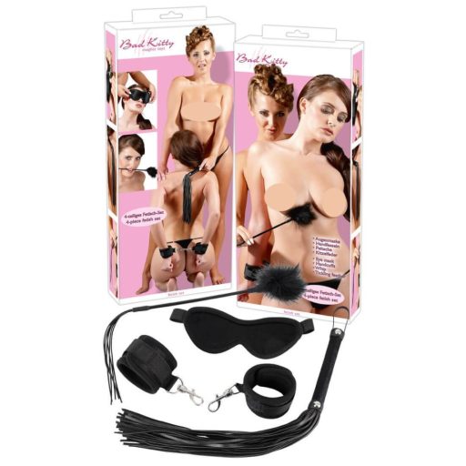 / Bad Kitty - Fetish szett (fekete)