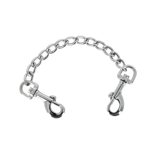 ZADO - dupla fém karabiner és lánc 15cm