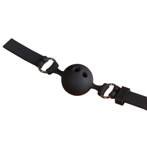 Bad Kitty - szilikon szájpecek kicsi fekete