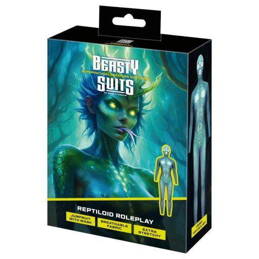 Beasty Suits - Beasty overál, szexi jelmez (zöld) - S/M