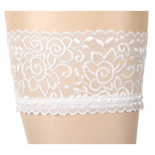 Cottelli - Szaténos combfix fehér