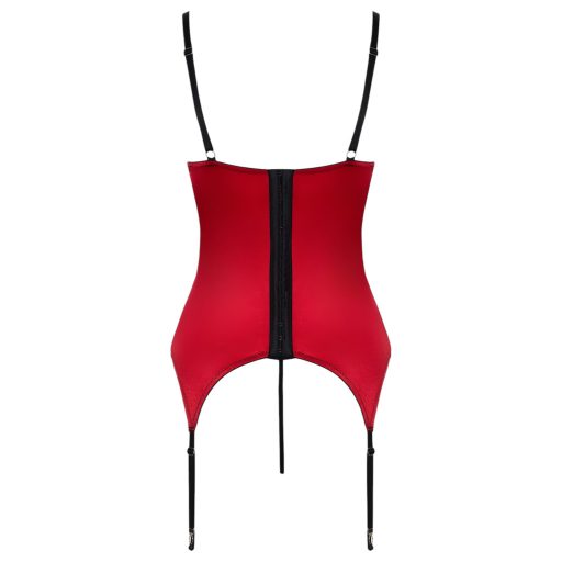 Cottelli - csipkés push-up felső szett (piros)