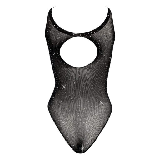 Fantasy by Cottelli - strasszos body fekete - S-L