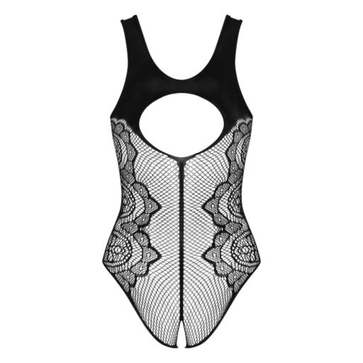 Obsessive B335 - áttetsző, nyitott body fekete - S-L