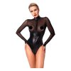 Noir - fényes-áttetsző body fekete Noir - fényes-áttetsző body fekete