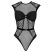 Cottelli - áttetsző csipkés body (fekete) Cottelli - áttetsző csipkés body (fekete)