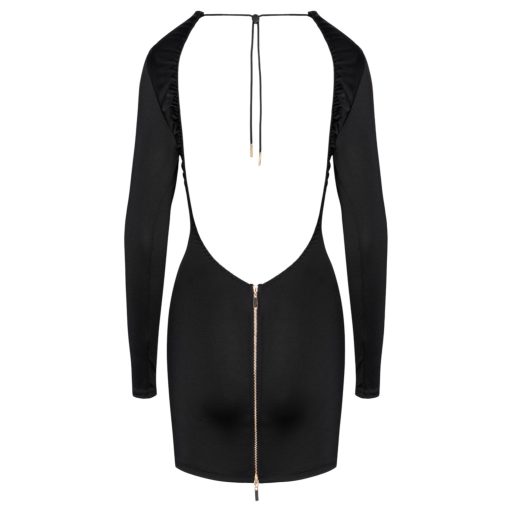 Cottelli - nyitott hátú miniruha (fekete)