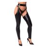 Noir - fényes harisnya - chaps fekete Noir - fényes harisnya - chaps fekete