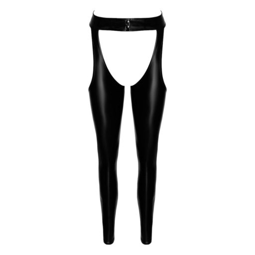 Noir - fényes harisnya - chaps fekete