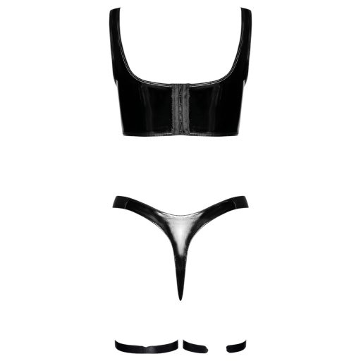 / Black Level - lakk ruha szett (fekete)