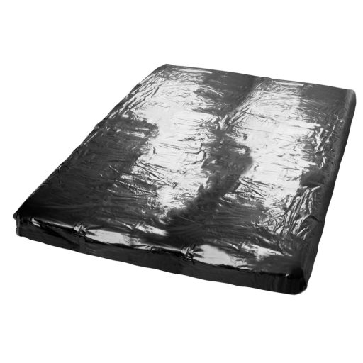 Lakk lepedő - fekete 200 x 230cm