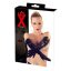 LATEX - hosszú, unisex kesztyű fekete