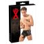LATEX - boxer péniszköpennyel fekete