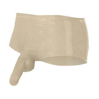 LATEX - boxer péniszköpennyel natúr