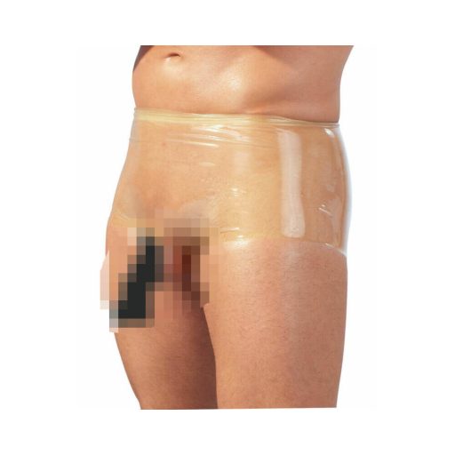 LATEX - boxer péniszköpennyel natúr