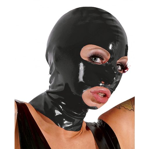 LATEX - fejmaszk fekete