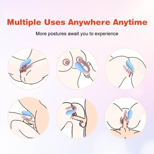 Mrow 03 - akkus, vízálló párvibrátor kék-pink