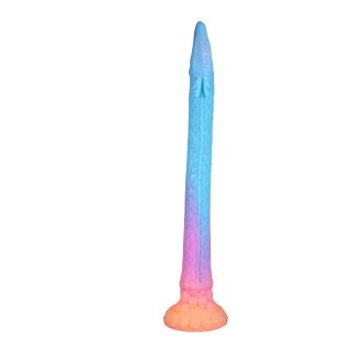 OgazR XXL Eel - fluoreszkáló anál dildó - 47 cm pink