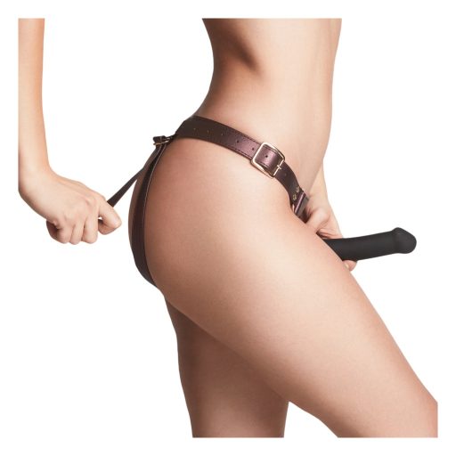 / Strap-on-me - alsó felcsatolható dildóhoz - XS-XXL (barna)