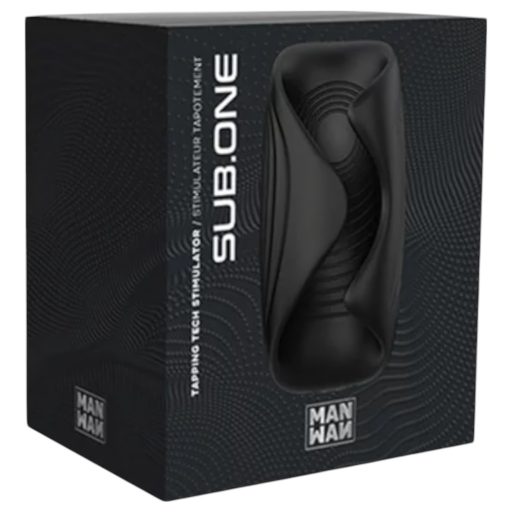 / ManWan Sub.One - akkus maszturbátor (fekete)