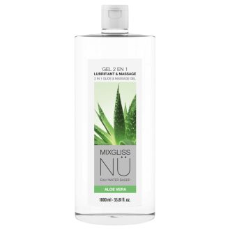   Mixgliss Nu Aloe Vera - nuru masszázs gél és síkosító (1000ml)