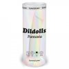 Dildolls Fantasia - tapadótalpas szilikon dildó csíkos Dildolls Fantasia - tapadótalpas szilikon dildó csíkos