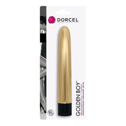 Dorcel Golden Boy - klasszikus rúd vibrátor arany