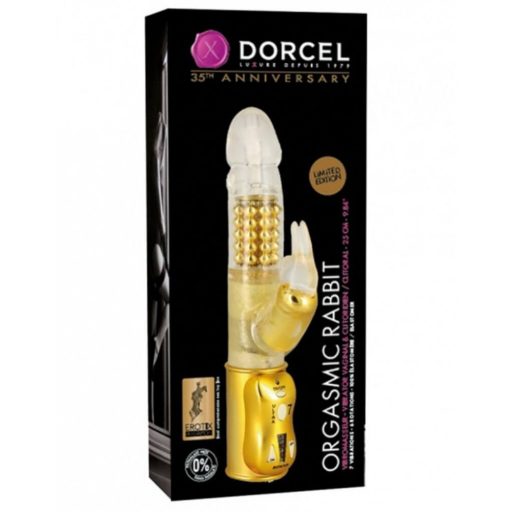 Dorcel Orgasmic Rabbit - csiklókaros vibrátor arany