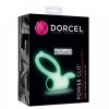 Dorcel - foszforeszkáló vibrációs péniszgyűrű fehér Dorcel - foszforeszkáló vibrációs péniszgyűrű fehér