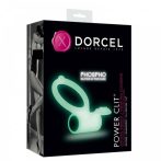   Dorcel - foszforeszkáló vibrációs péniszgyűrű (fehér)