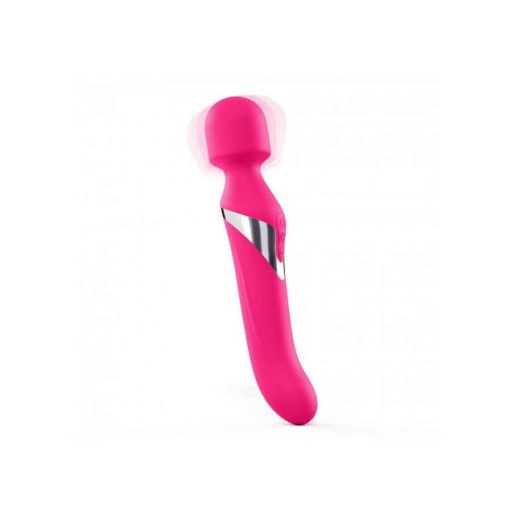 Dorcel Dual Orgasms - akkus, 2in1 masszírozó vibrátor pink