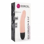 Dorcel Real Vibration S 2.0 - akkus vibrátor (natúr)