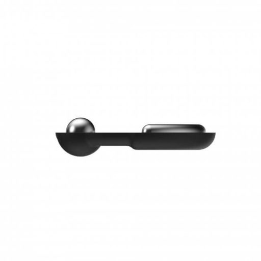 Dorcel Stronger Ring - fém betétes péniszgyűrű fekete