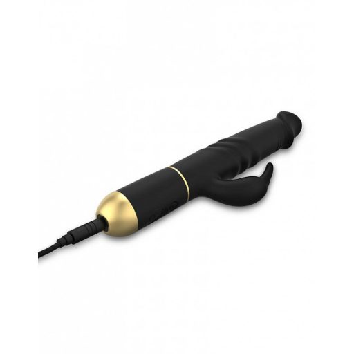 Dorcel Furious Rabbit 2.0 - lökő csiklókaros vibrátor fekete