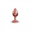 Dorcel Diamond Plug S - alumínium anál dildó - kicsi rózsaarany Dorcel Diamond Plug S - alumínium anál dildó - kicsi rózsaarany