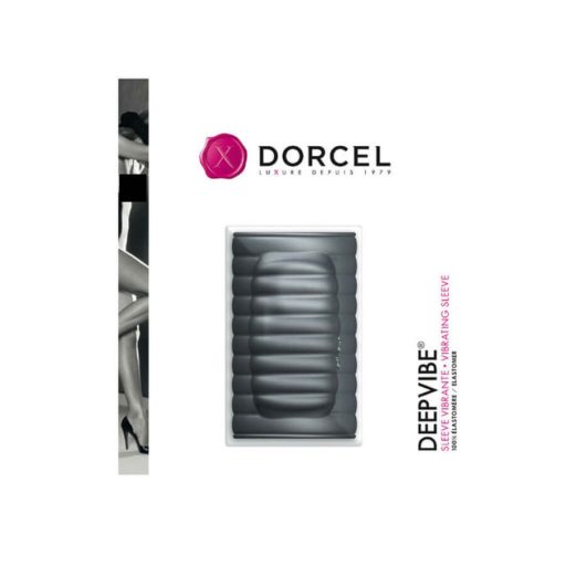 Dorcel Deepvibe - vibrációs péniszmandzsetta szürke