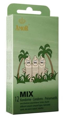 AMOR MIX Vegyes óvszer 12 darab