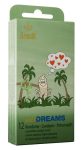 AMOR DREAMS 12 db-os bordázott óvszer