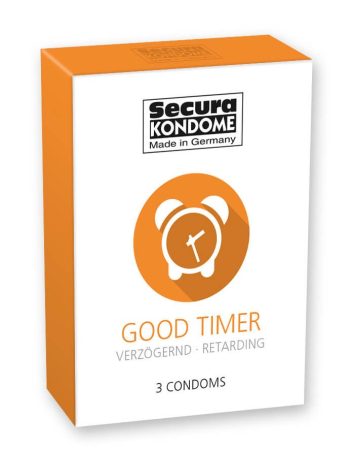 Secura Good Timer - ejakuláció késleltető óvszerek (3db)