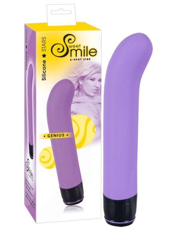 SMILE Genius - G-pont vibrátor (lila)