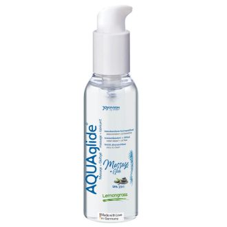   AQUAglide Masszázs gél és síkosító - citromfűolaj illattal (200 ml)