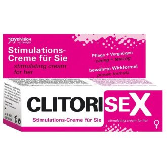 CLITORISEX - Vágykeltő krém nőknek 40 ml