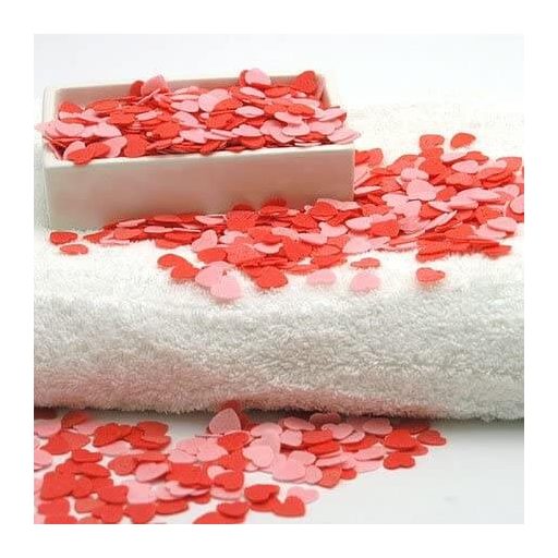 Hearts - illatos rózsaszirmok fürdő konfetti (30g)