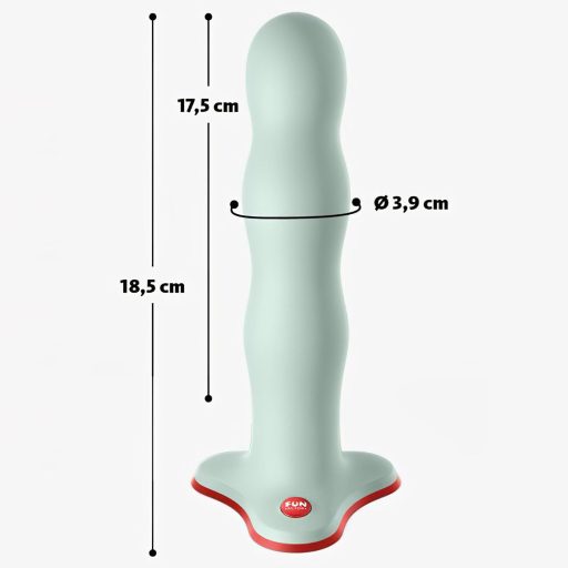 / Fun Factory Bouncer - tapadótalpas dildó (zöld)