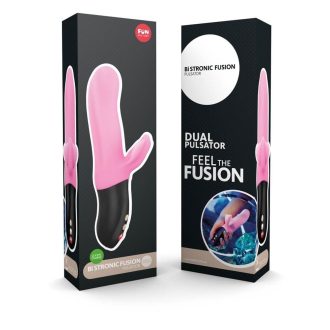   Fun Factory Bi Stronic Fusion - csiklókaros lökő vibrátor (pink)